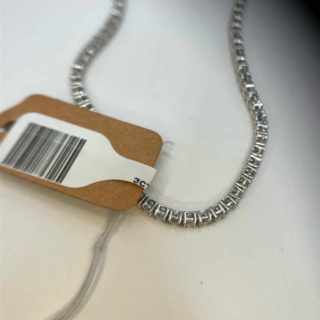 3 Carat Lab Diamond Tennis Bracelet 14k White Gold